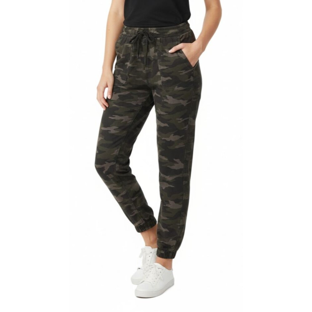 Athleta Jogger Farallon Jogger Pants Womens Size 0 Green Camo